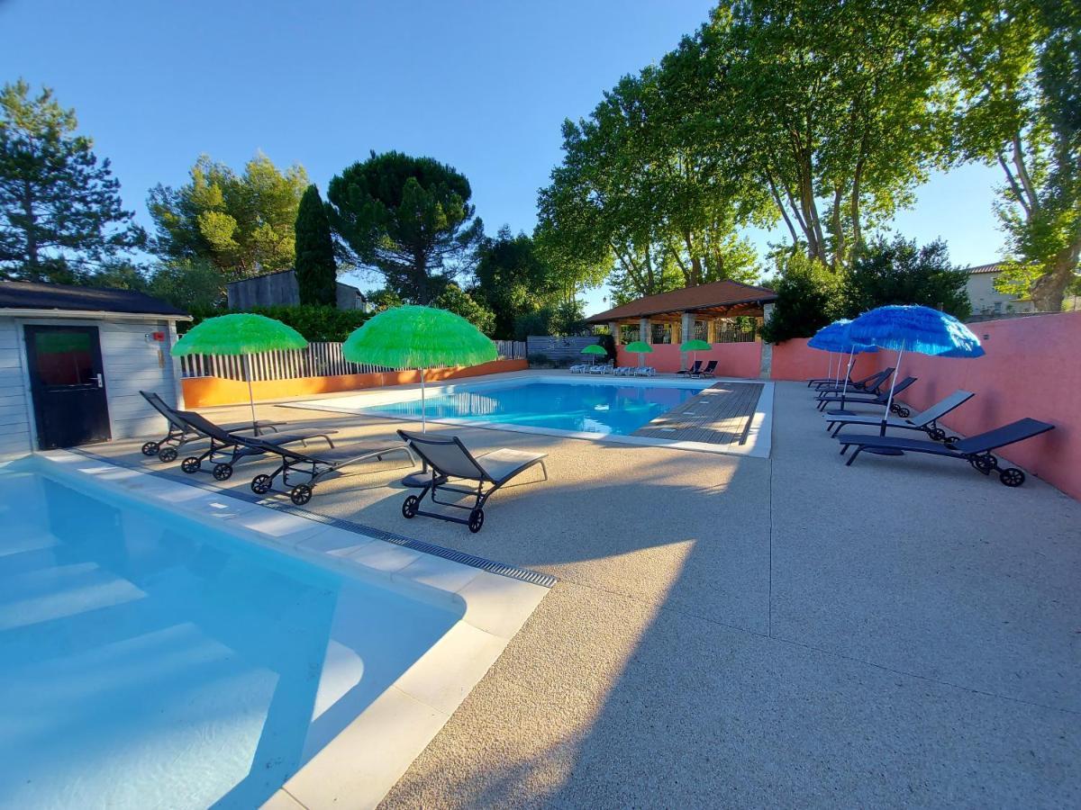 Camping Le Pre Saint-Andre Souvignargues Exterior photo